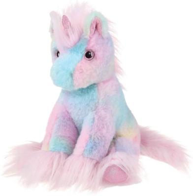 China Small Soft Stuffed Unicorn Animal Mascot Stuffed Plush Toy Custom Made Funny Novelty Factory Eco-Friendly for sale