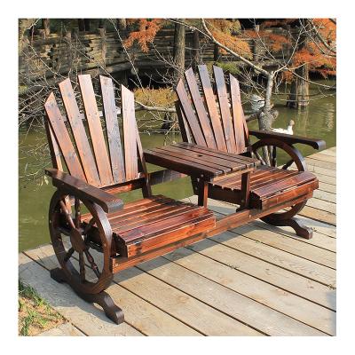 China Eco-Friendly Reclining Wooden Adirondack Garden Table Chairs And Beach Chairs Outdoor Garden Chairs for sale