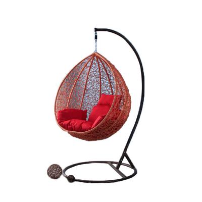 China Wholesale Modern Hanging Egg Chair Patio Hammocks With Brackets Outdoor Furniture Rattan Swing Patio Swings for sale