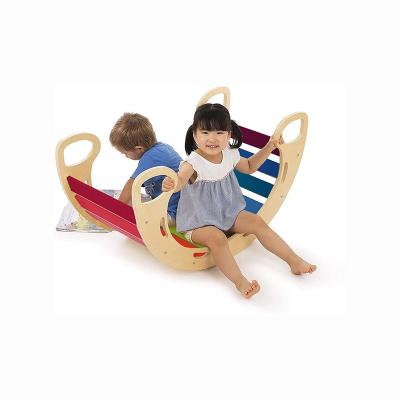 China Hot Selling Solid Wood Baby Rocker Chair Child Rocking Chair Baby Wooden Rocker for sale