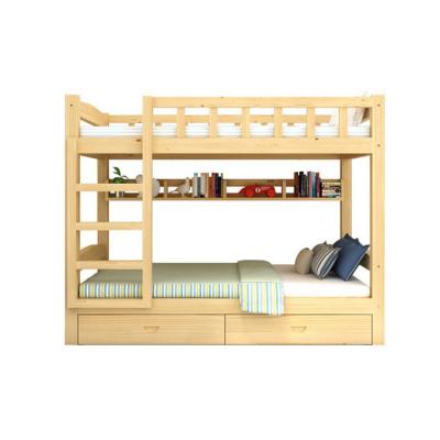 China Modern Double Dormitory Room Divider Bunk Beds Children Kids Twin Bunk Bed For Hostels for sale