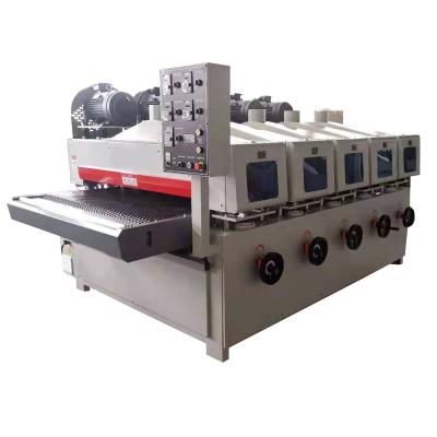 China 1300mm Wire Brush Sander Machine /steel Polishing Sanding Machine Automatic Lifting Relief Factory 6 Sets for sale