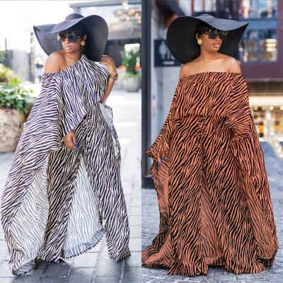 China Newest Women's Anti-Wrinkle HC Stripe Lady Jumpsuit Sexty Long Sleeve High Waist Wide-Leg Panty Coat 3pcs Set Without Overalls Collarless for sale