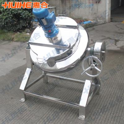 China Dairy Factory Industrial Lined Kettle Steaming Pot Jam Machine for sale