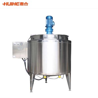 China Food grade development canister dariy drink mixing and mixing 1000L mixing tank for sale