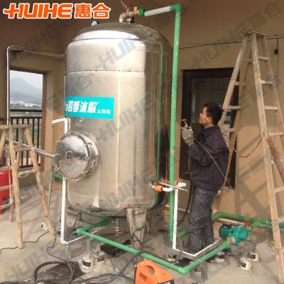 China Dairy Factory Oil Storage Tank Stainless Steel Jacket 304/316L Horizontal Hot Water Storage Tank With Dimple Jacket for sale