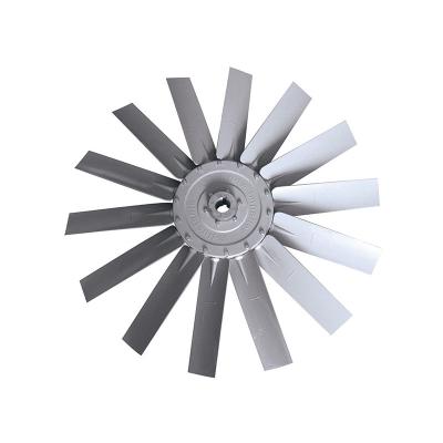 China Cast Iron Fourteen Blades Adjustable Axial Aluminum Alloy Small Fan Blade for sale