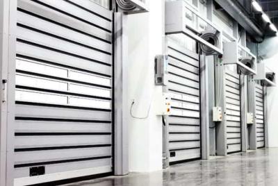 China OEM High Speed Spiral Door Shutter Industrial door 70mm For Logistic Park for sale