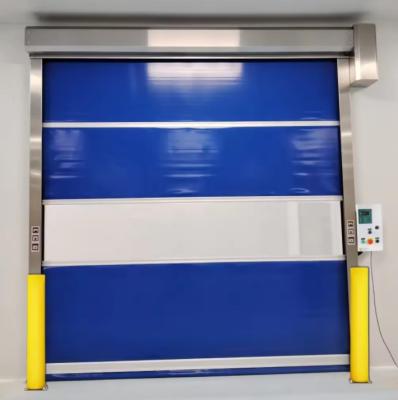 China Security Steel Roller Doors With Thermal Insulation Low Maintenance Noise Reduction Fast Roller Shutter High Speed Door for sale