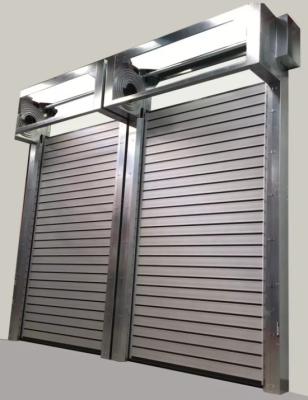 China Photoelectric Sensor Speed Spiral Door -20\u2103~ 50\u2103 Temperature Range PLC Control automatic high speed door for sale