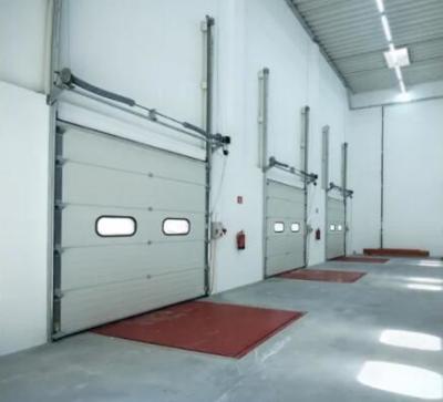 Cina 650N/M2 Pressione del vento Porte sezionali industriali Porte sezionali a cielo aperto Porte di garage Porta moderna di qualità standard europea in vendita