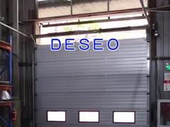 Lift Sliding Insulated Sectional Doors Sectional Warehouse Roll Up Aluminum