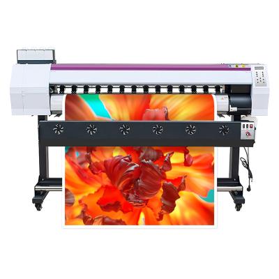 China Retail sinzlen low price 1.6m/5ft four color roll UV inkjet printer with single head DX11/DX5 for sale