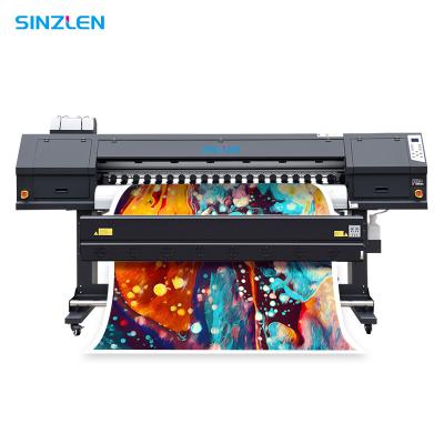 China Sinzlen Hotels 22 Years Factory 2.2m Digital Sublimation Inkjet Printer Machinery Fabric Printing Fabric With 8 Heads i3200 for sale