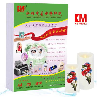 China Mark Cup Self-Weeding Laser Foil Water Transfer Paper Transfer Printing for Wood and Metal Glass for sale