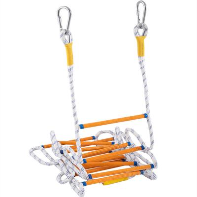 China Hot Sale Fire Safety Rope Ladder Folding Ladders For Kids Tree Climbing for sale