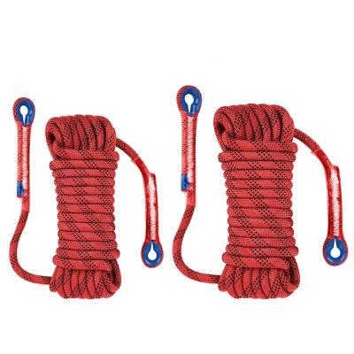 China Outdoor Fashionable Military Rock Climbing Caving Rope Fire Rescue Nylon Rope for sale