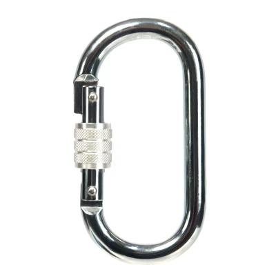 China High Quality Wholesale Custom Heavy Industry Carabiner Ring Locking Carabiner for sale