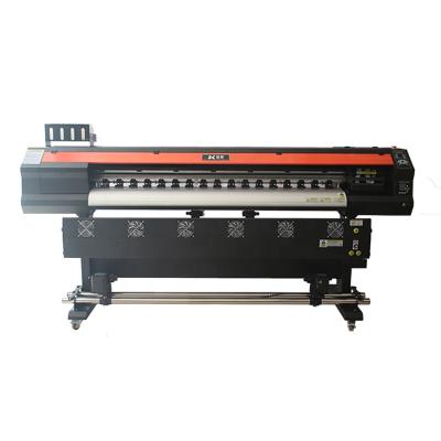 China Garment Shops 1.8m Eco Solvent Printer Canvas Print Plotter Printer for sale