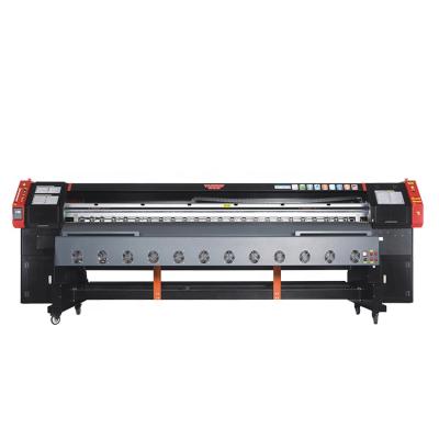 China Garment Shops 3.2m High Speed ​​Roll To Roll Industrial Digital Solvent Printer for sale