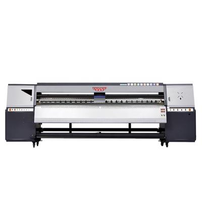 China Garment Shops Leather Solvent Printer High Speed ​​3.2m Wide Format Printing Machine for sale