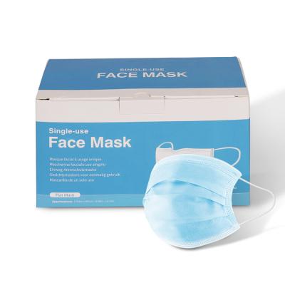 China Disposable custom face mask packaging box n95 mask boxes Disposable face and body mask packaging for sale