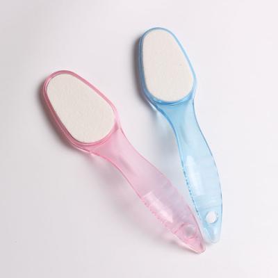 China Cleans and Softens Calluses/Removing Dead Skin Foot Grinder Double Sided Frosted Brush for sale