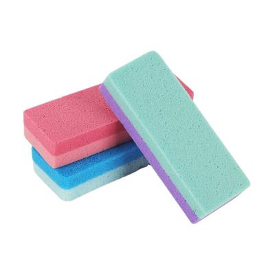 China Wholesale Disposable Pedicure Tools Multi Purpose Foot Pedicure Scrubber Exfoliator Tools Foot Backrest PU Foam Pumice Stone Lw-004 for sale