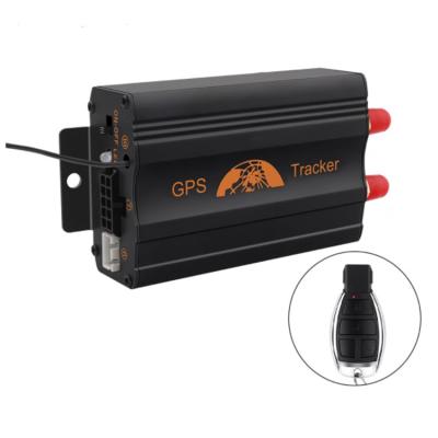 China Automotive Door ON/OFF Detection Open Door CRNA Shock Alarm SOS Alarm Vehicle GPS Tracker TK103B for sale