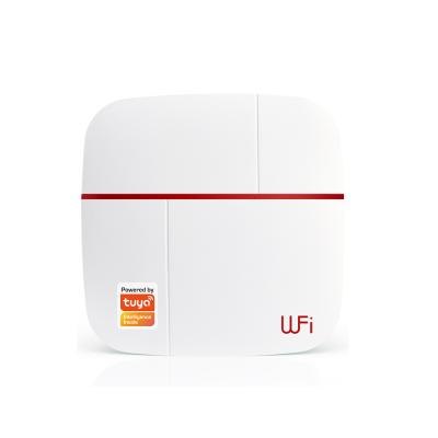 China Home Security Compatible with Single Central Monitoring Software for Large Project Tuya Smart WiFI/GSM/4G Home Security Alarm System with Siren for sale