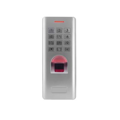 China 3000 Users Zinc Alloy Outdoor Waterproof Optical Fingerprint Anti-Vandal Case Biometric Access Control with Keypad for Max 3000 Users for sale