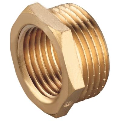 China YUHUAN HUIGAO Water Pipe System Pipe Fitting Brass Bushing for sale