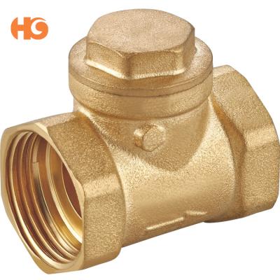 China General Lightweight Brass Swing Check Valve for sale