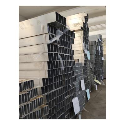 China Equipment Furniture Factory Wholesale 6061 Aluminum Pipes 120mm*120mm*2mm Anodized Extruded Square Aluminum Tubes for sale