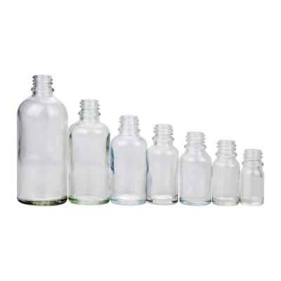 China SGS Clear 5ml 10ml 20ml Essential Oil Glass Bottles for sale