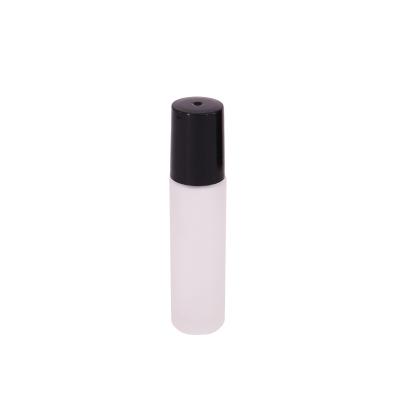 China Essential Oil Black Cap 5ml Glass Roller Ball Bottles for sale