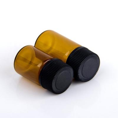 China Small Dropper SGS Amber Essential Oil Glass Bottle for sale