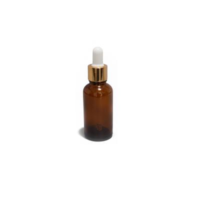 China Eco Friendly 30ml Essential Oil Glass Bottles Phenolic Caps for sale