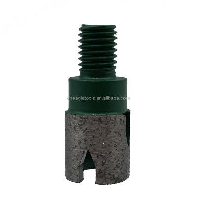 China Best Quality Crown Perfect Cut Segment 3/4 Inch 20mm Diamond Step Finger Bits for Granite and Quartz for sale