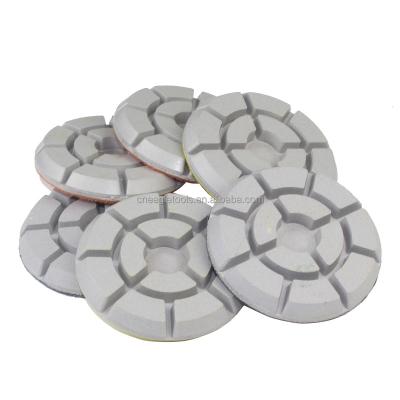 China Aggressive Concrete/Marble/Granite Flooring China Factory 3 Inch 76mm Diamond Pads Polishing Concrete /Terrazzo/Marble/Granite For Floor Grinder for sale