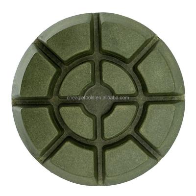 China Concrete Floor / Terrazzo Concrete Floor Diamond Polishing Pads 3 Inch And 4 Inch Resin Bond For Terrazzo And Concrete for sale