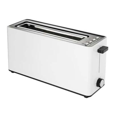 China Household Long Slot Toaster , Touch 2 Cool Slice Thin Toaster for sale