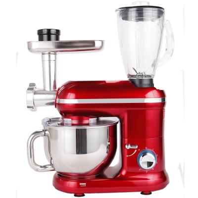 China Multifunctional Multi Function Stand Mixer 5.5L Kitchen Machine Knob 1400W Ejector Ejector for sale