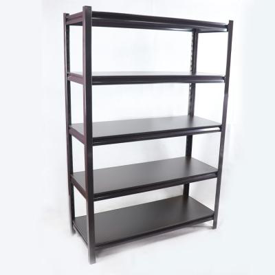 China Suitable for out slotted angle shelf with wood and steel panel for industrial and home use for sale