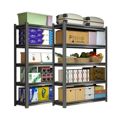 China Suitable For Home Use Outdoors Hot Sale Factory Price 5 Layers Black Adjustable Storage Shelf for sale