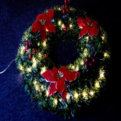 China Still Modern 3D Christmas Led Garland Lights For Home Decoration for sale