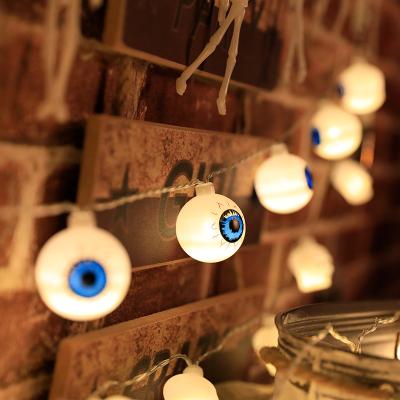 China Light String 10LED Halloween LED Eyes String Lights For Halloween Party for sale