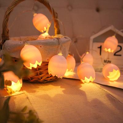 China String Lights Easter Egg Decoration Eggshell 10LED String Lights Outdoor LED String Lights for sale