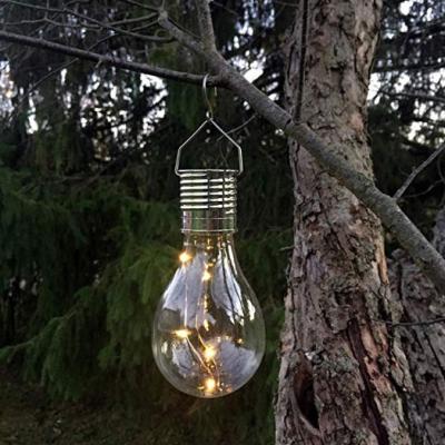 China Outdoor/Indoor Lighting Decoration Solar Battery Power Garden Decoration Solar Bulb Hanging Outdoor Led String Light Led Bulb Lights for sale