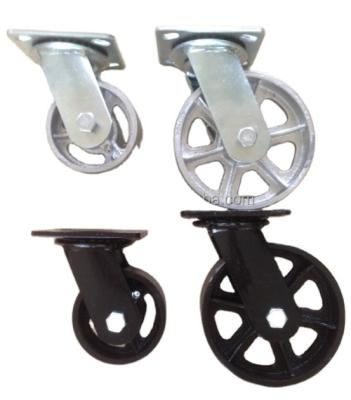 China Rigid Iron Caster / Caster Wheels / Cast Iron Caster for sale